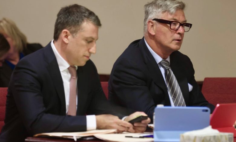 Alec Baldwin in New Mexico court one day before trial over deadly Rust set shooting is ready to begin