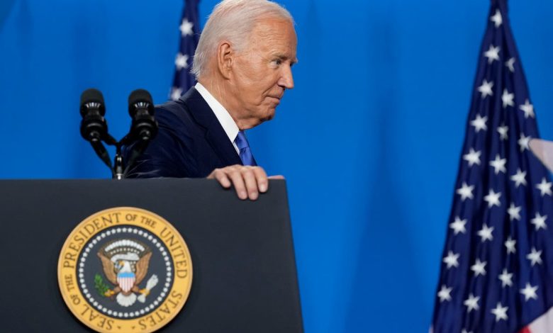 I was at Biden’s ‘big boy’ press conference. It was stage-managed to a fault