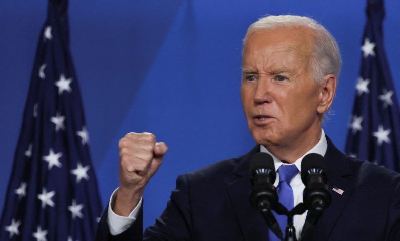 Biden’s brutal week ends with deluge of calls to quit and donors holding  million hostage