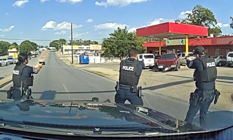 Fort Worth Officers Shoot Armed Suspect Who Tried To Carjack a Driver After a Police Chase