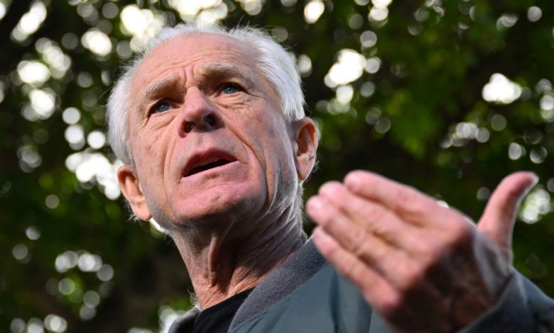 Ex-Trump aide Peter Navarro gets raucous reception at RNC hours after leaving federal prison