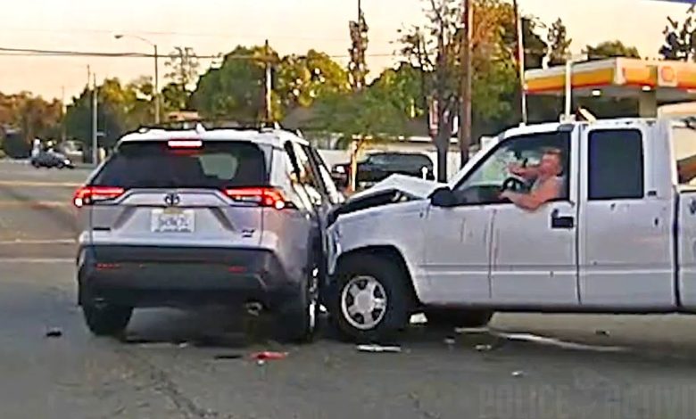 Pomona Police Shoot Suspect Who Pointed Gun After Car Crash