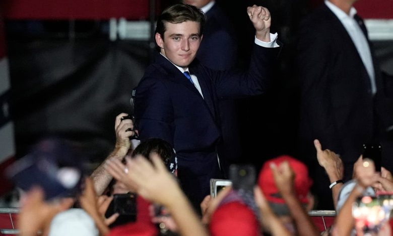 Where’s Barron Trump? Melania and Donald Trump’s son missing from family line-up at RNC