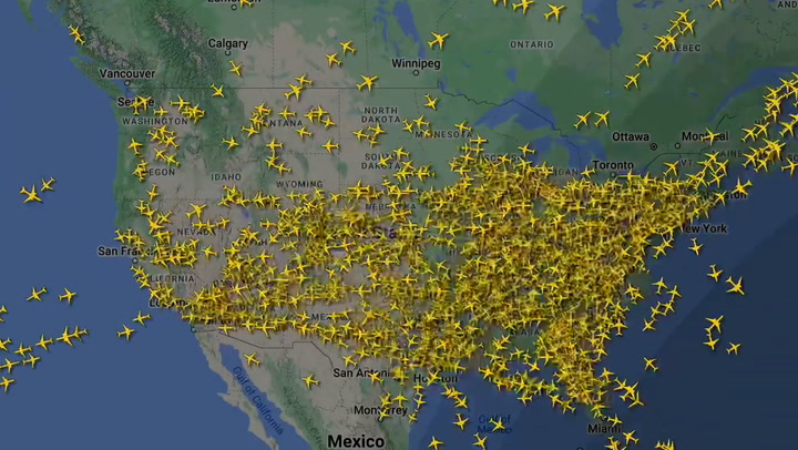 Timelapse: How global Microsoft IT outage grounded flights across US | News