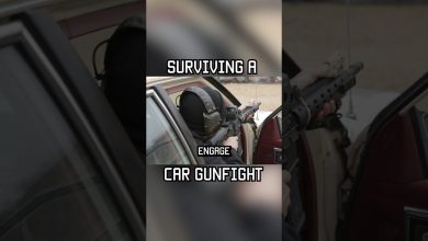 How to SURVIVE A CAR GUNFIGHT pt. 1 #youtubeshorts #shortsfeed #selfdefense #car #military