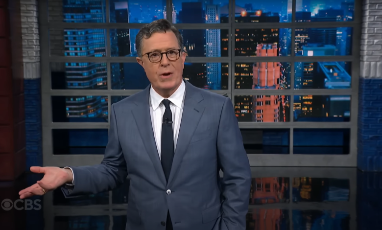 Stephen Colbert roasts Fox News for failed efforts to attack Kamala Harris