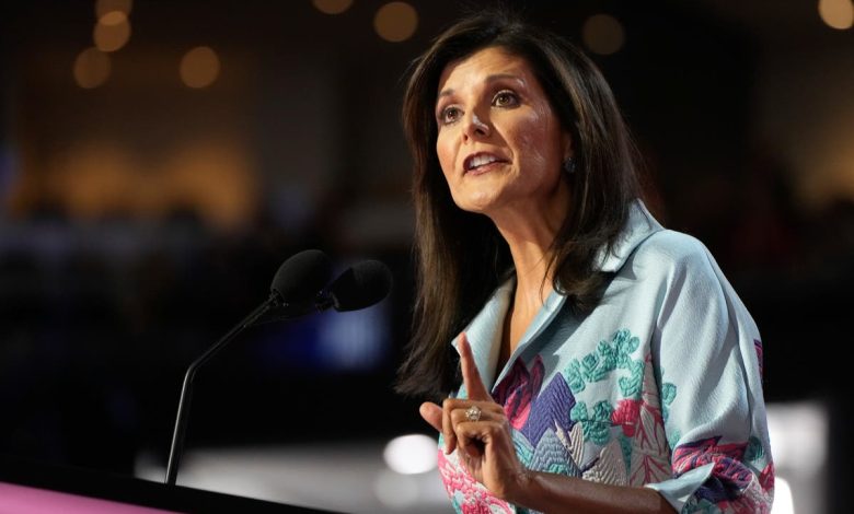 Nikki Haley says Harris is Democrats’ ‘weakest candidate’ – but DEI attacks ‘aren’t helpful’