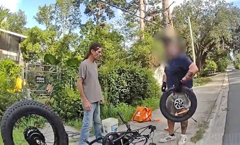 Tallahassee Officer Delivers Uber Eats Order After Delivery Man’s Bike Breaks Down