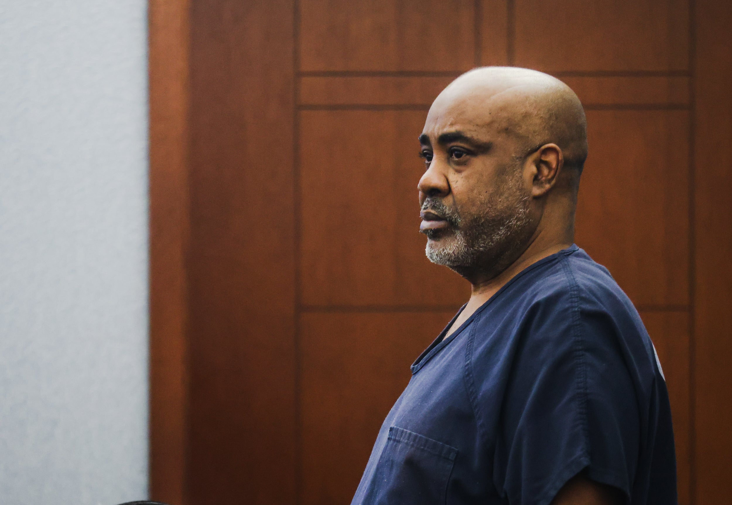 Tupac Shakur murder suspect Duane Davis appears in a Las Vegas area court.