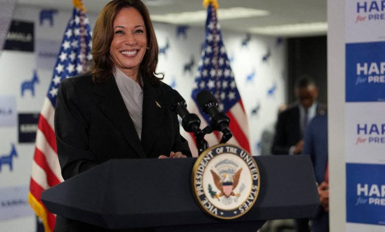 Kamala Harris clinches Democratic delegates for party’s presidential nomination