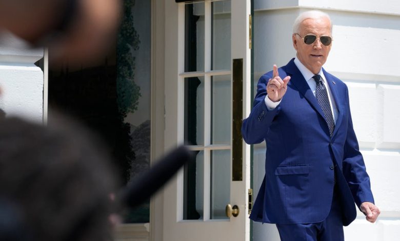 Biden implies he will help Harris choose her running mate