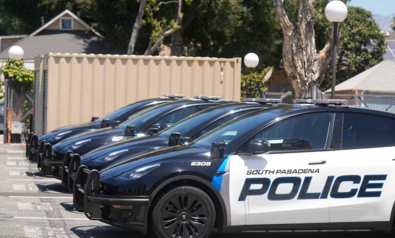 California city unveils nation’s first all electric vehicle police fleet