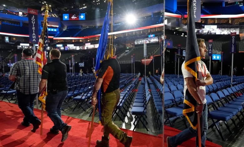 ‘We’re not going to take it anymore’: Republicans start their convention with a show of force