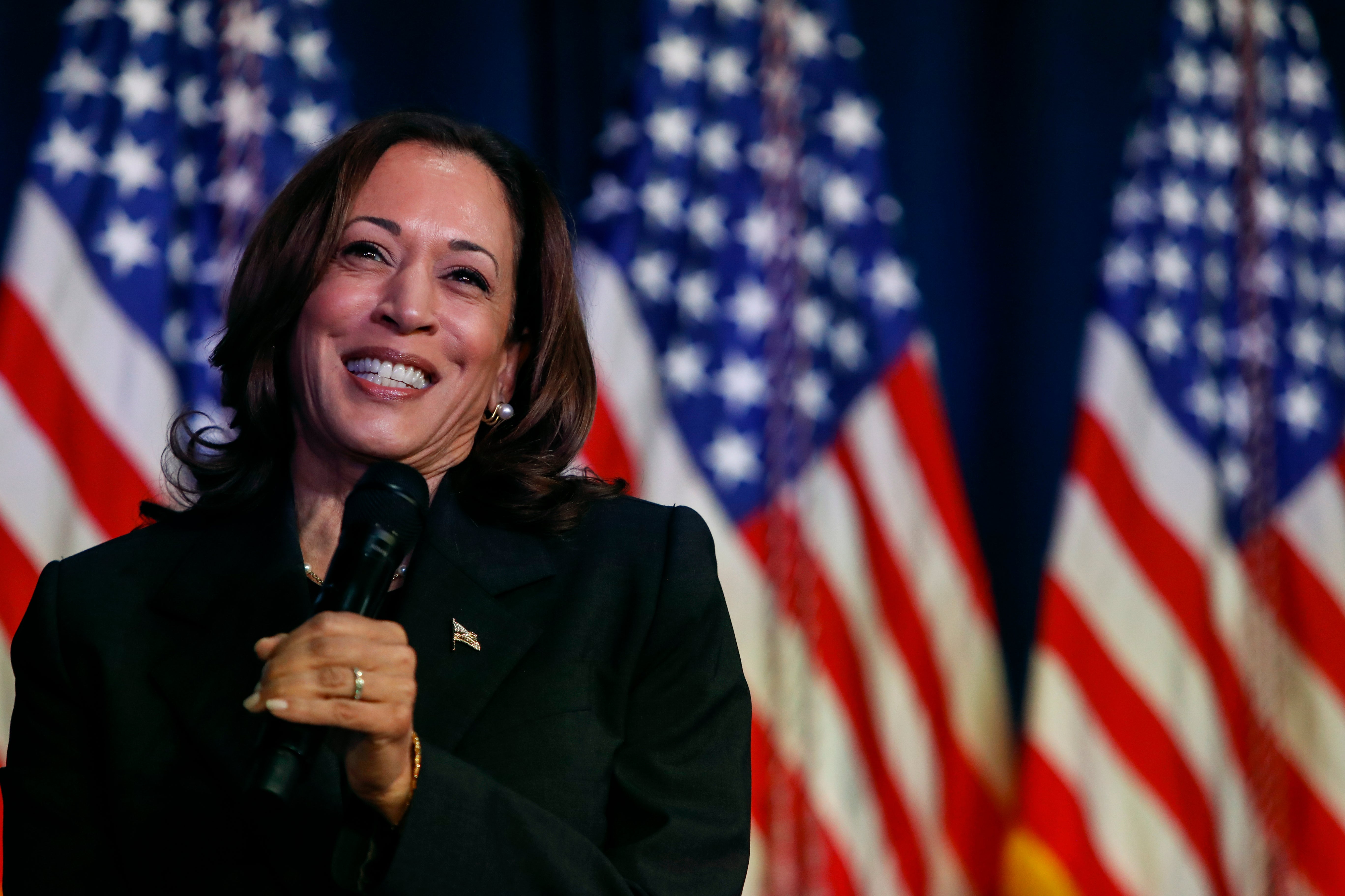 Trump’s campaign pollster Tony Fabrizio said the vice president would benefit from a “Harris Honeymoon” and see a bump in polls