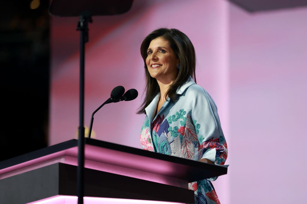 It was far from what Haley was saying earlier this year when it became clear that she was the only candidate who would even have a shot of being competitive in the Republican primary after Iowa