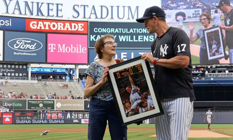 Yankees honor late AP photojournalist Kathy Willens with moment of silence before game vs. Rays