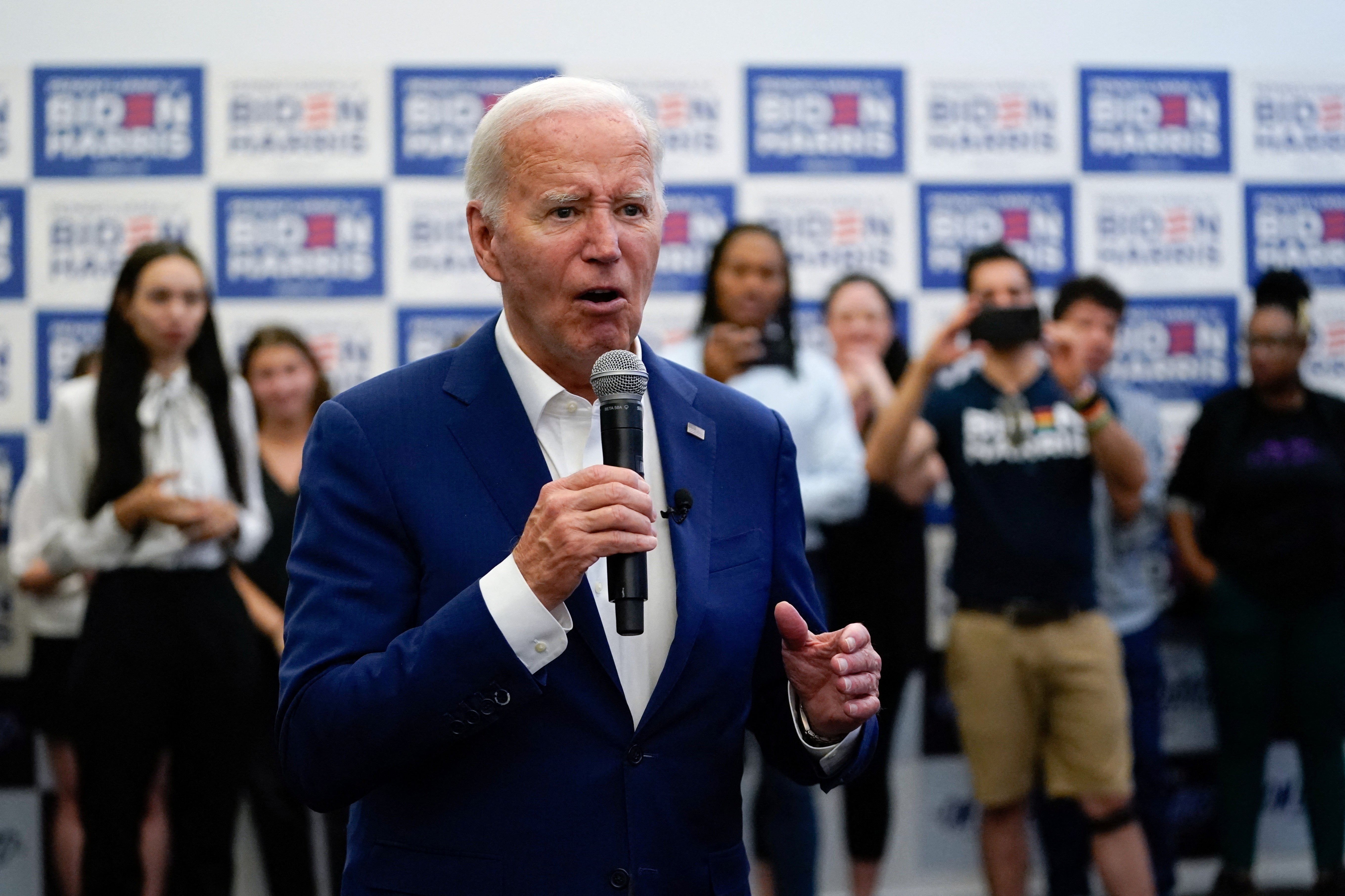 Biden has continued to face flak from his party, donors and the electorate about his perceived decline in mental acuity