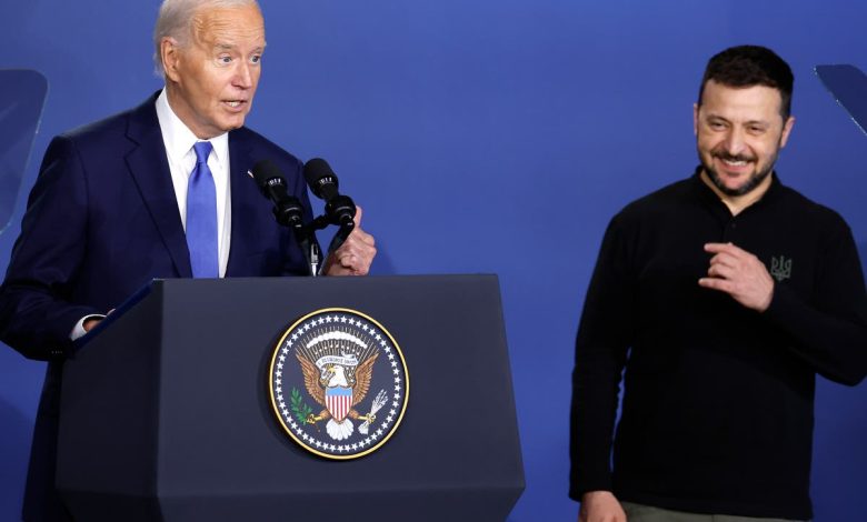 Biden late to high-stakes press conference tonight amid calls to step aside: Live updates