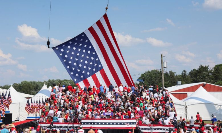 Democrats condemn ‘political violence’ at Trump rally and send prayers to ex-president after gunshots