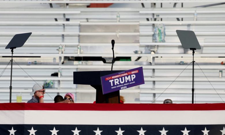 Watch: Outside Trump rally site where assassination attempt took place