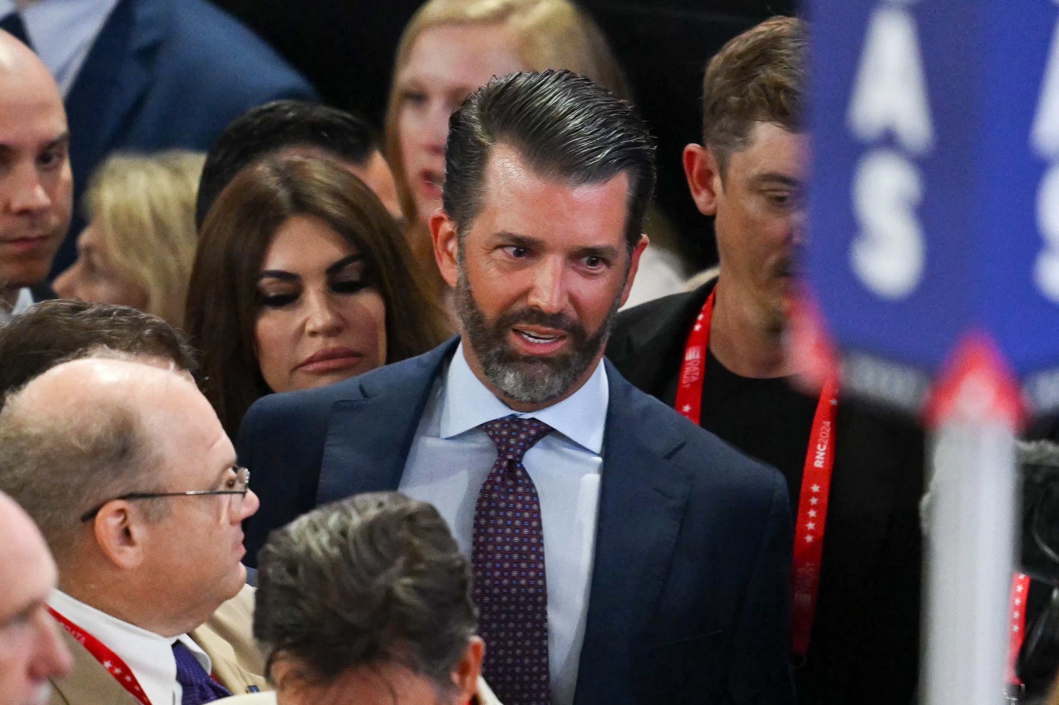 Don Jr gets into testy exchange with MSNBC reporter at RNC ‘Just get