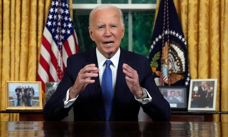 Joe Biden’s full remarks from the White House about ending his campaign