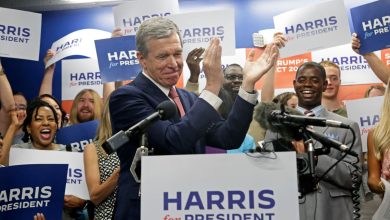 North Carolina governor Roy Cooper is bowing out of Harris VP contest