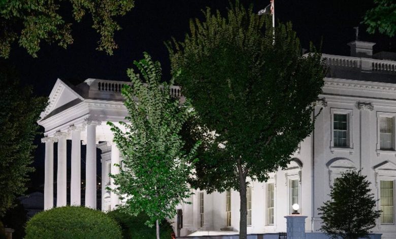 Watch: Outside White House after Donald Trump shot at rally in assassination attempt