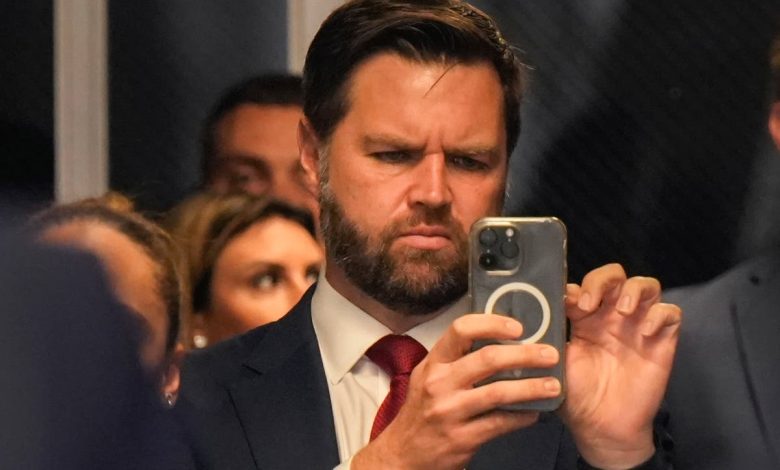 Here’s what’s on JD Vance’s X feed