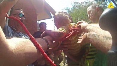 Bodycam Captures Rescue of Toddler Trapped inside PVC Pipe