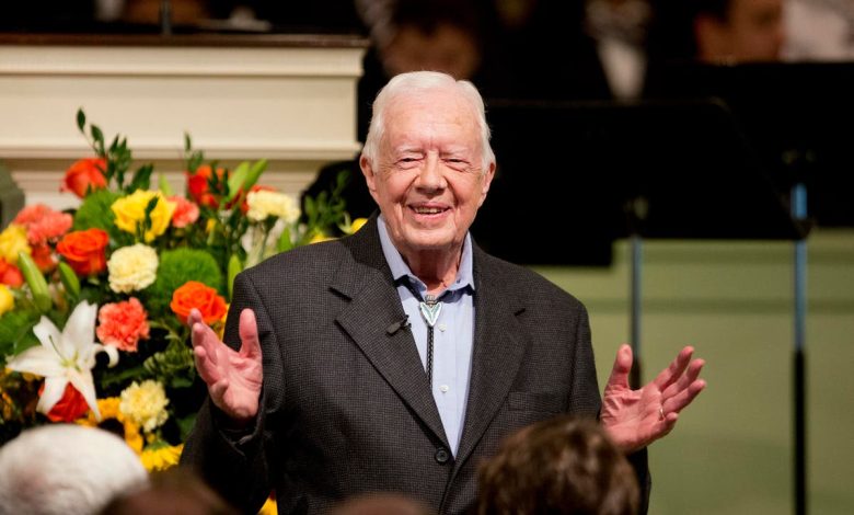 Jimmy Carter focused on defeating Trump and voting for Harris ahead of 100th birthday