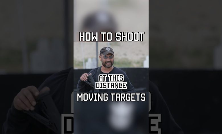 The KEY to shooting MOVING TARGETS #military #target #tip #training #shortsvideo