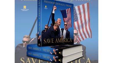 Trump cashes in on rally shooting as he unveils new  Save America book featuring iconic image