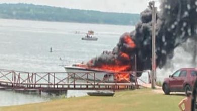 Boy, 5, suffers serious burns after boat explodes on Oklahoma lake