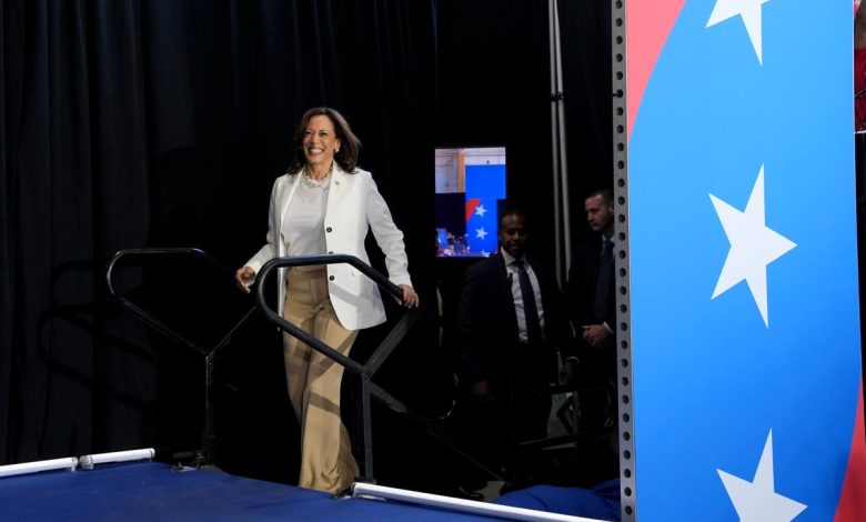 ‘Joyful warrior’ Kamala Harris slams protesters disrupting Detroit rally: ‘If you want Donald Trump to win, then say that’