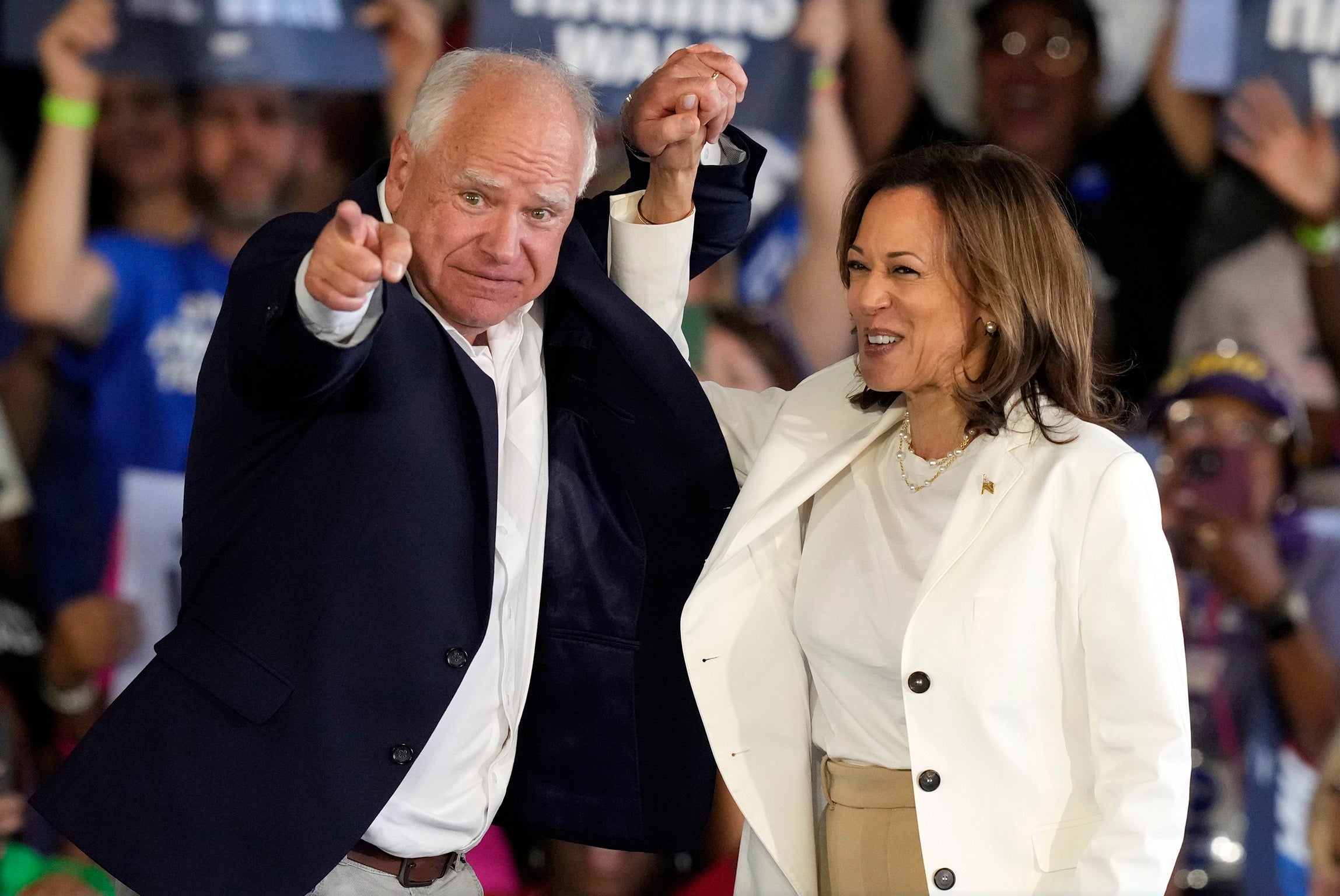 The campaign website for Kamala Harris and Tim Walz reportedly changed a description of Walz’s military service this week