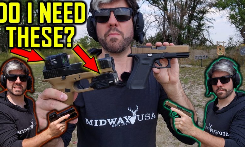 When Is There Too Much Stuff on Your Handgun?