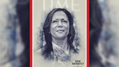 Time magazine unveils new front cover: ‘The reintroduction of Kamala Harris’