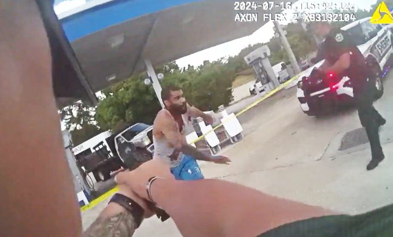 Orange County Deputies Shoot Man Who Charged With Metal Rod at a Gas Station