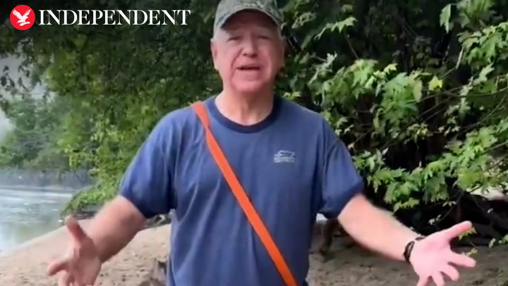 Tim Walz joins TikTok with guest appearance from dog Scout | News