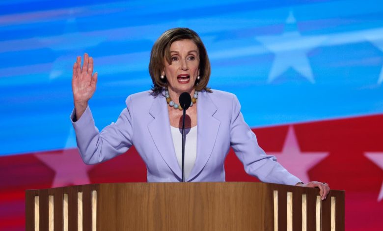 Pelosi is the only reason there are good vibes at the DNC — no one wants to admit it