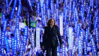 Kamala Harris calls Trump ‘unserious’ and vows to ‘write next great chapter in greatest story ever’ as presidential race begins