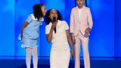 Trump keeps deliberately pronouncing Kamala wrong. Her grandnieces proved it’s so easy children can do it at DNC