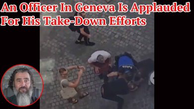 An Officer In Geneva Is Applauded For His Take-Down Efforts