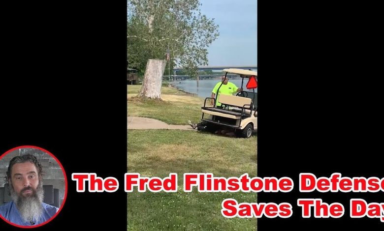 The Fred Flintstone Defense Saves The Day