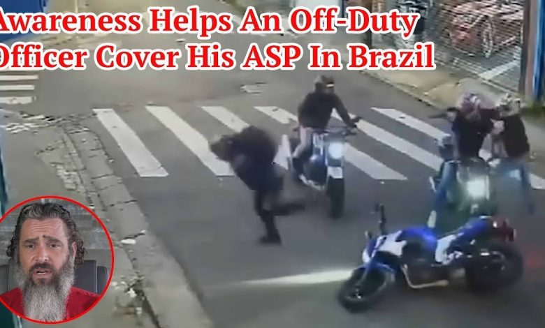 Awareness Helps An Off-Duty Officer Cover His ASP In Brazil