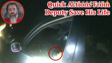 Quick Actions From Deputy Save His Life