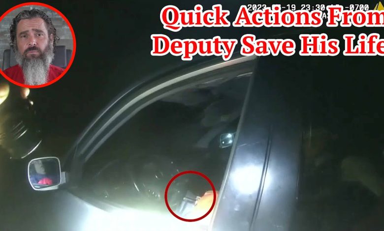 Quick Actions From Deputy Save His Life