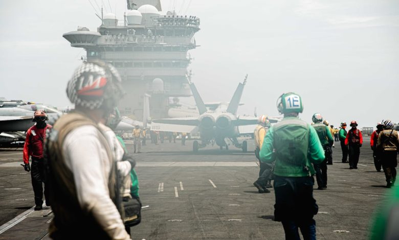 Two US aircraft carriers to stay in Middle East after Hezbollah attack