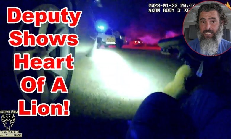 Pima County Deputy Injured But Stays In The Fight (Reupload With Compliant Ad!)